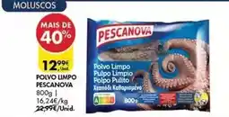 Pingo Doce Pescanova - polvo limpo polpo limpio promoção