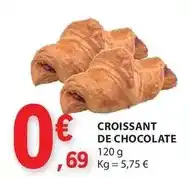 E.Leclerc Croissant de chocolate promoção