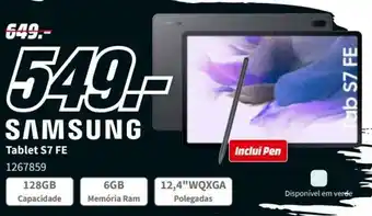 Samsung Tablet S7 FE