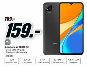 MediaMarkt Smartphone Redmi 9C promoção