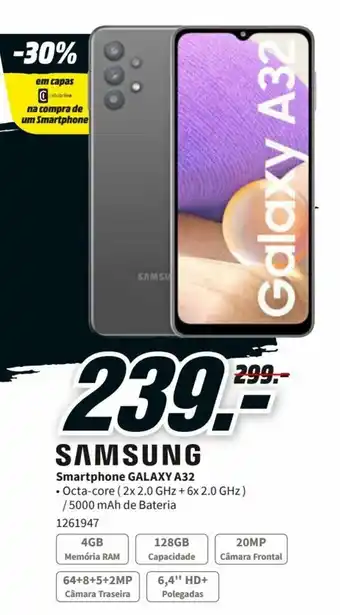 MediaMarkt Smartphone Samsung Galaxy A32 promoção