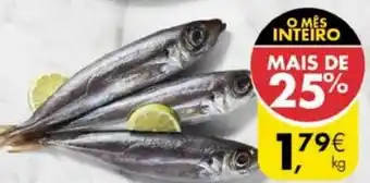 Pingo Doce Carapau Negrão Fresco promoção