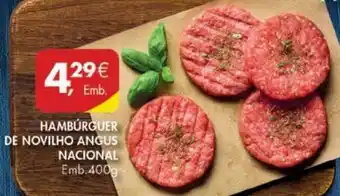 Pingo Doce Hambúrguer de Novilho Angus Nacional 400g promoção