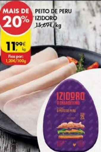Pingo Doce Peito de Peru Izidoro promoção