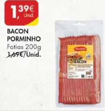 Pingo Doce Bacon Porminho 200g promoção