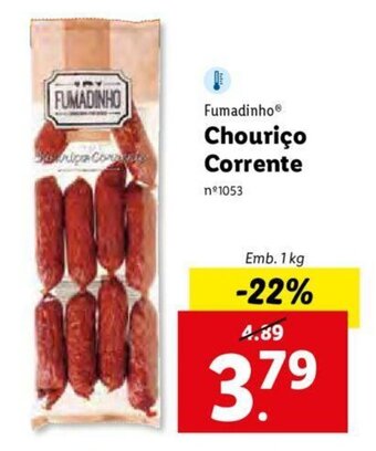 Fumadinho Chouriço Corrente 1kg