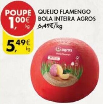 Pingo Doce Queijo Flamengo Bola Inteira Agros promoção