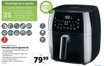 Lidl Silvercrest Kitchen Tools Fritadeira de Ar Quente XL promoção