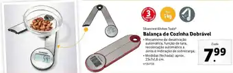 Lidl Silvercrest Kitchen Tools Balança de Cozinha Dobrável promoção