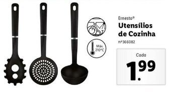 Lidl Ernesto Utensílios de Cozinha promoção