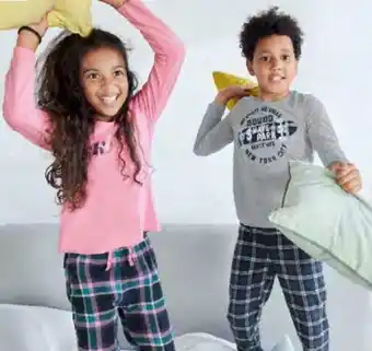 Lidl Pepperts Pijama em Flanela para Crinça 122-164cm promoção