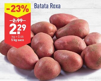 ALDI Batata Roxa 5kg promoção