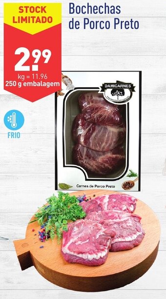 ALDI Bochechas de Porco Preto 250g promoção