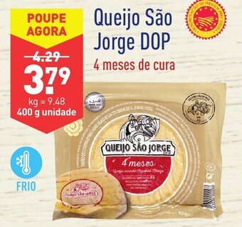 ALDI Queijo São Jorge DOP 400g promoção