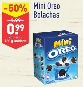 ALDI Mini Oreo Bolachas 160g promoção