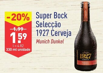 ALDI Super Bock Selecção 1927 Cerveja 330ml promoção