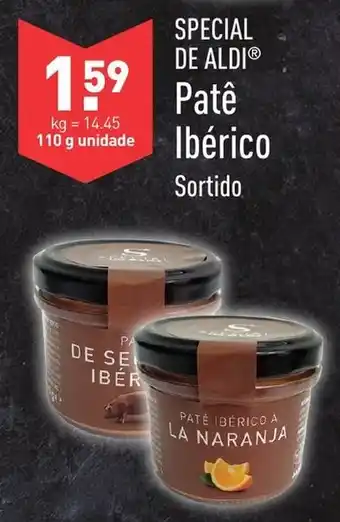 ALDI Special de Aldi Patê Ibérico 110g promoção