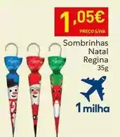 Recheio Regina - sombrinhas natal promoção