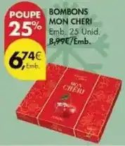 Pingo Doce Mon cheri - bombons promoção