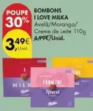 Pingo Doce Milka - bombons promoção
