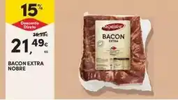 Continente Nobre - bacon extra promoção