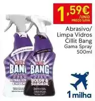 Recheio Bang - abrasivo/ limpa vidros cillit bang promoção