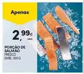Continente Porção de salmão promoção