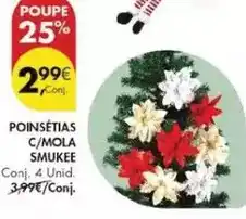 Pingo Doce Poinsétias c/mola smukee promoção