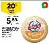 Continente Limiano - queijo de vaca amanteigado promoção