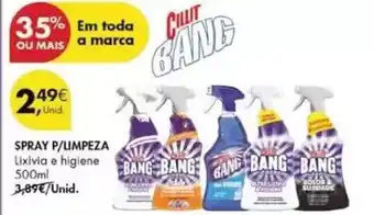 Pingo Doce A+ - spray p/ limpeza promoção