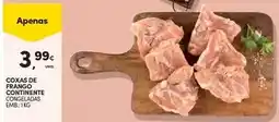 Continente Continente - coxas de frango promoção