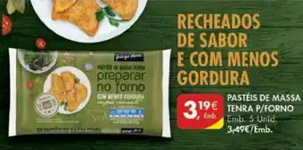 Pingo Doce Pastéis de Massa Tenra P/Forno 5 Unid promoção