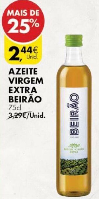 Pingo Doce Azeite Virgem Extra Beirão 75cl promoção