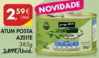 Pingo Doce Atum Posta Azeite 385g promoção