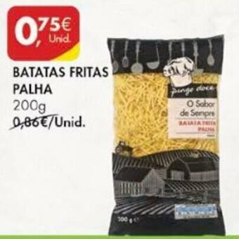 Pingo Doce Batatas Fritas Palha 200g promoção
