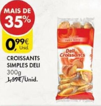Pingo Doce Croissant Simples Deli 300g promoção