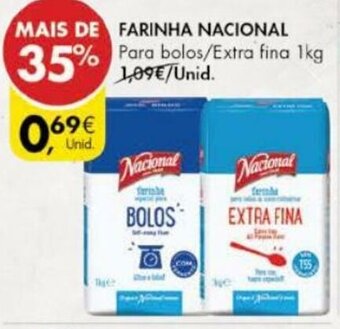 Pingo Doce Farinha Nacional 1kg promoção
