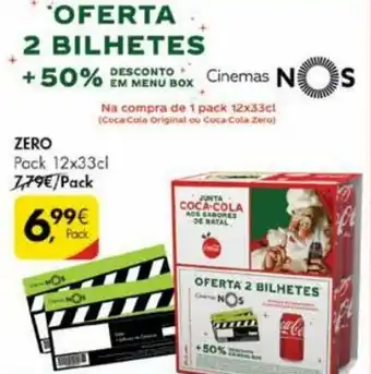 Pingo Doce Coca-Cola Zero Pack 12x33cl promoção