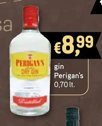 Bolama gin Perigan's promoção