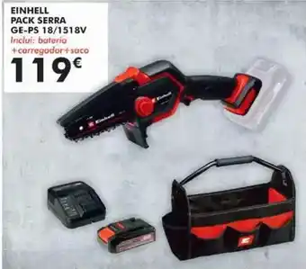 E.Leclerc Einhell - pack serra ge-ps 18/158v promoção