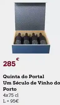 E.Leclerc Quinta do portal um seculo de vinho do porto promoção