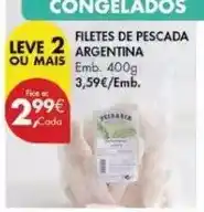 Pingo Doce A+ - filetes de pescada promoção