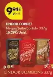 Pingo Doce Lindor - negro/leite/soritido promoção