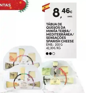 Continente Tábua de queijos da minha terra/ mediterranea/ sensacoes promoção