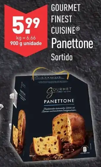 Gourmet Finest Cuisine Panettone 900g