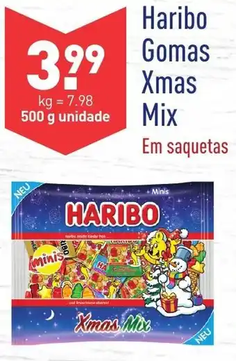 ALDI Haribo Gomas Xmas Mix 500g promoção