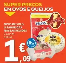 E.Leclerc Ovos de solo o sabor das nossas promoção
