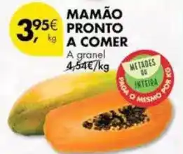 Pingo Doce A+ - mamao pronto a comer promoção