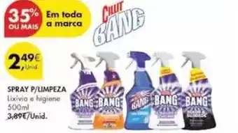 Pingo Doce A+ - spray p/ limpeza promoção