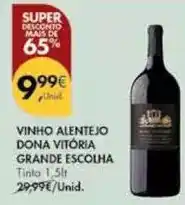 Pingo Doce Alentejo - vinho dona vitoria grande escolha promoção